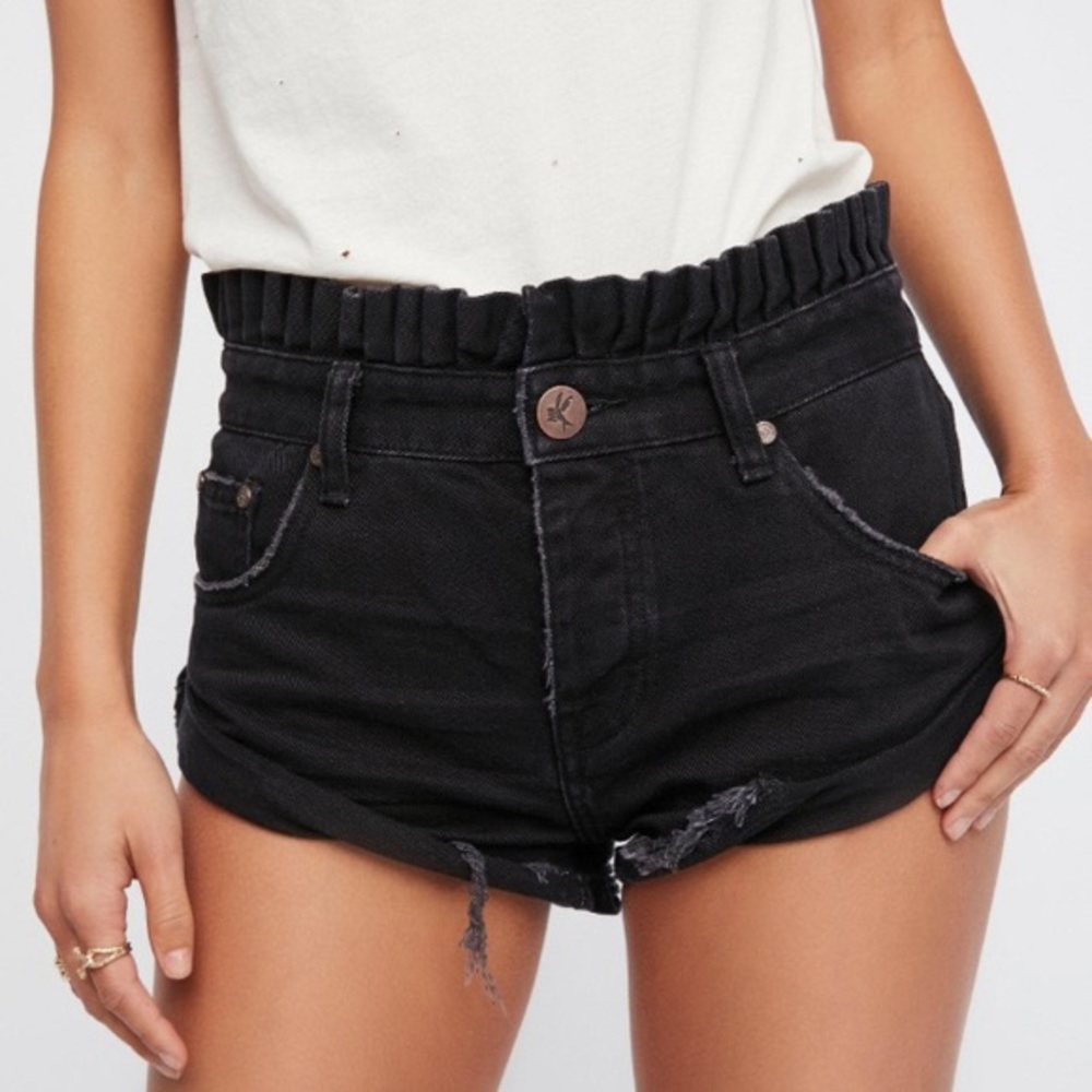 One Teaspoon x Free People Le Bandit shorts
